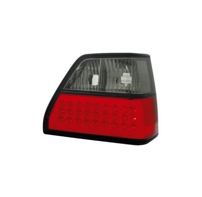 Pilotos Traseros Led Vw Golf Ii _ Rojo/Negro