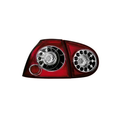 Led Pilotos Traseros Vw Golf V _ Rojo/Cristal