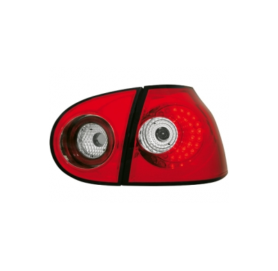 Led Pilotos Traseros Vw Golf V _ Rojo/Cristal