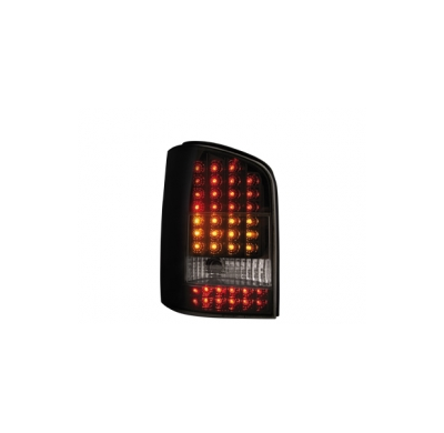 Pilotos Led Vw T5  03+ _ Con Intermitente Led_Negro