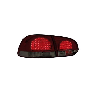 Pilotos Traseros Led Vw Golf Vi _Intermitente Led_ Rojo/Ahumado