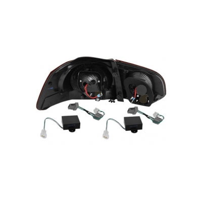 Pilotos Traseros Led Vw Golf Vi _Intermitente Led_ Rojo/Ahumado