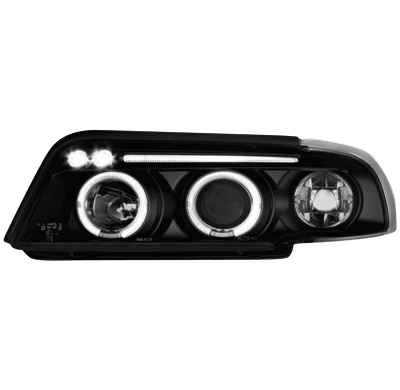 Angel Eyes Audi A4 B5 95-98   _ Negro