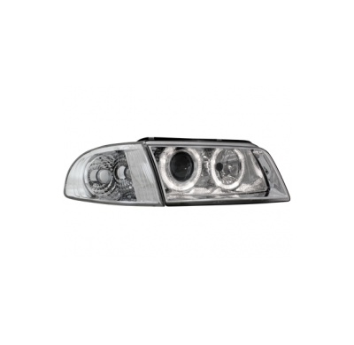 Faros Audi A4 B5 95-98 _ 2 Angel Eyes