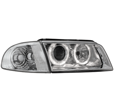 Faros Audi A4 B5 95-98 _ 2 Angel Eyes