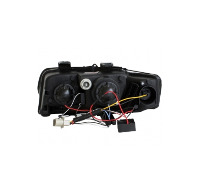 Faros Luz Diurna Audi A4 8e 01-04 _  _ Negro