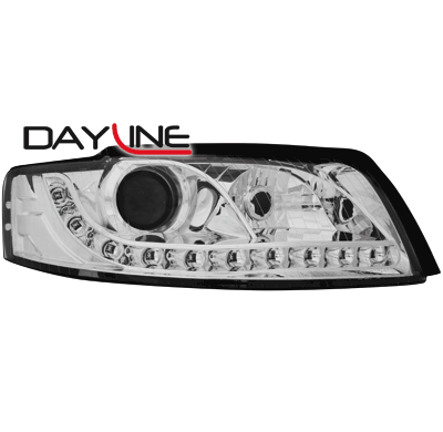Faros Luz Diurna Audi A4 8e 01-04 _