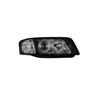 Faros Audi A6 01-03_ 2 Angel Eyes_Negro