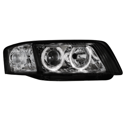 Faros Audi A6 01-03_ 2 Angel Eyes_Negro