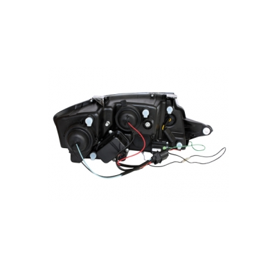 Faros Luz Diurna Audi Tt 99-05 _  _ Negros