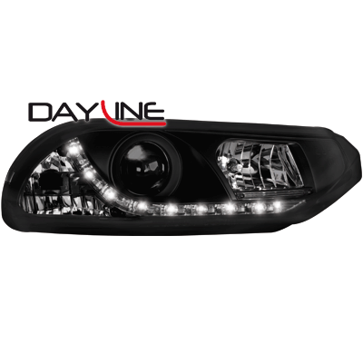 Faros Luz Diurna Alfa Romeo 156_Negro