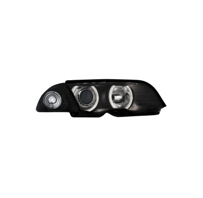 Angel Eyes Bmw E46 Lim. 98-01  _Negro