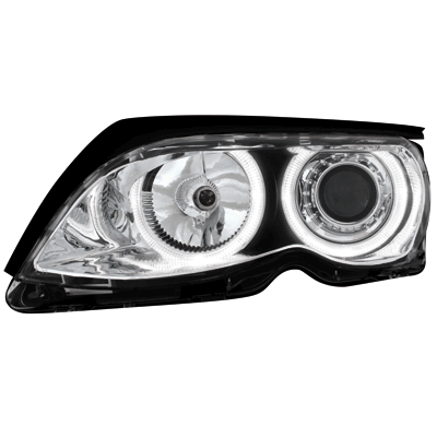 Faros Bmw E46 4d 98-01 _ 2 Angel Eyes