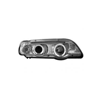 Faros Bmw X5 99-02 _ 2 Angel Eyes (Ojos De Ángel)Reglaje El.