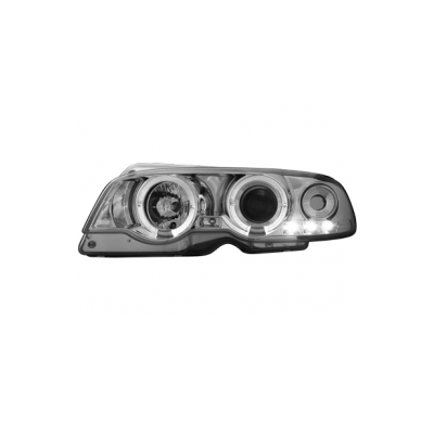 Faros Bmw E46 2p 98-01 _ 2 Angel Eyes De Luz De Posición