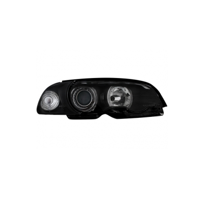 Angel Eyes Bmw E46 Coupé 98-00  _Negro