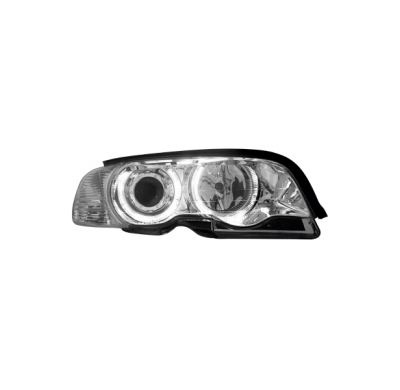 Faros Angel Eyes Bmw E46 2p 98-01 _ 2 Angel Eyes De Luz De Posición