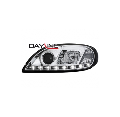 Faros Citroen Saxo 00-04 _  _Chrome