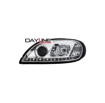 Faros Citroen Saxo 00-04 _  _Chrome