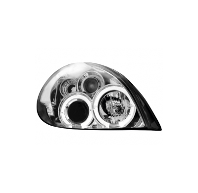 Faros Citroen Xsara 99-03 _ 2 Angel Eyes (Ojos De Ángel) _ Reg. El