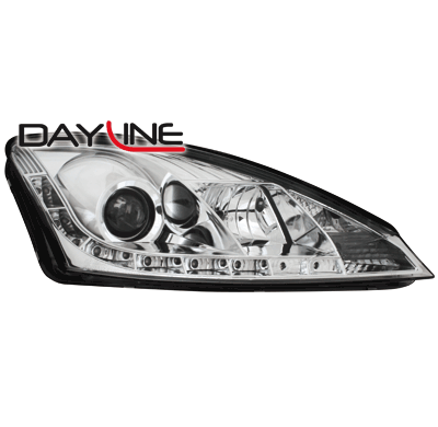 Faros Luz Diurna Ford Focus 01-04_