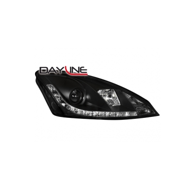 Faros Luz Diurna Ford Focus 01-04_ Negro