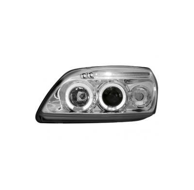 Faros Ford Fiesta Mk4 99-00 _ 2 Angel Eyes (Ojos De Ángel)