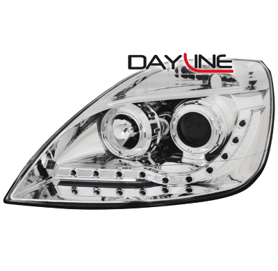 Faros Luz Diurna Ford Fiesta 02-05 _
