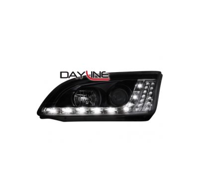 Faros Luz Diurna Ford Focus 05-08_ _Negro