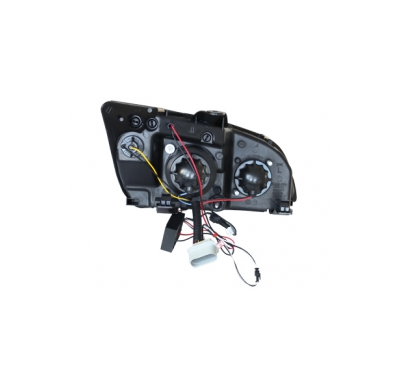 Faros Luz Diurna Ford Focus 05-08_ _Negro