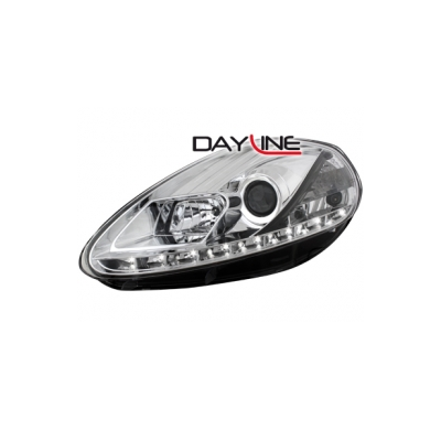 Faros Luz Diurna Fiat Punto 05+ _