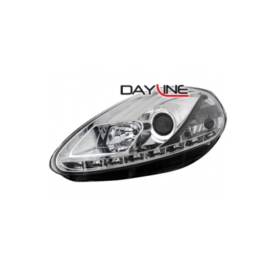 Faros Luz Diurna Fiat Punto 05+ _