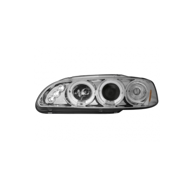 Faros Honda Civic 10/92-10/95 2/3d _ 2 Angel Eyes