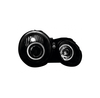Faros Mercedes Benz C208 Clk 06.97-06.02 _ Negro