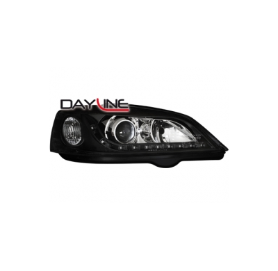 Faros Luz Diurna Opel Astra G _ _Negros