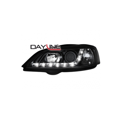 Faros Luz Diurna Opel Astra G  Negro