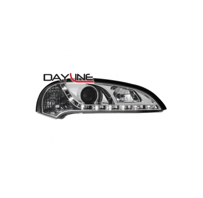 Faros Luz Diurna Opel Tigra 94-00 _ Tfl-Optik _ Cromados