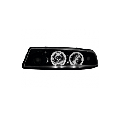 Faros Opel Calibra _ 2 Angel Eyes (Ojos De Ángel) _ Negro