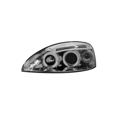 Faros Opel Corsa C 01-03 _ 2 Angel Eyes