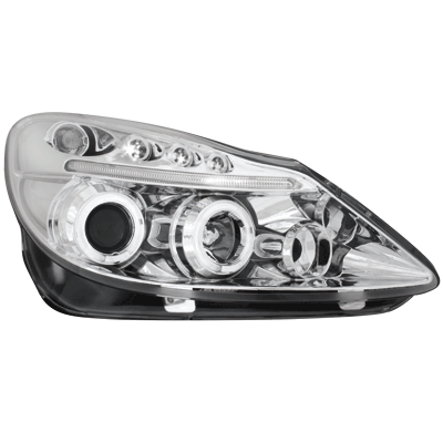 Faros Opel Corsa D 06+ _ 2 Angel Eyes