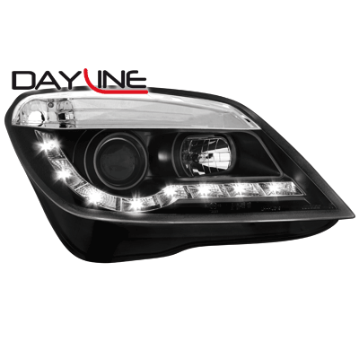 Faros Luz Diurna Scheinwerfer Opel Astra H _ 04-07 _ _Negros