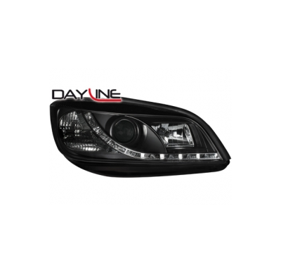 Faros Luz Diurna Opel Zafira 99-05 _ Negro