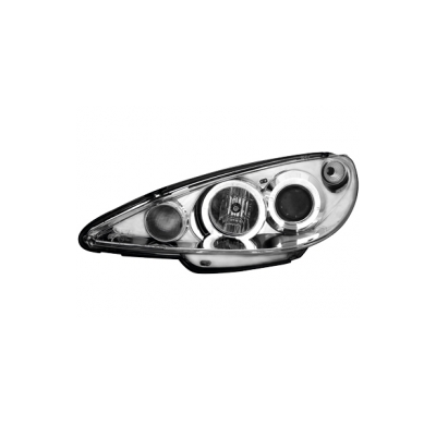 Faros Peugeot 206 99-02 _ 2 Angel Eyes (Ojos De Ángel)