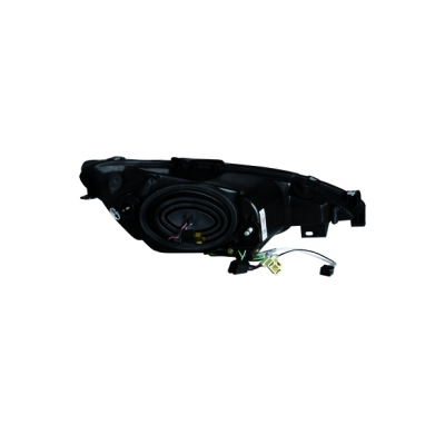 Luz Diurna Faros Peugeot 206 99-07 _ Tfl Optik_Negro