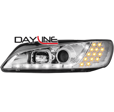 Faros Luz Diurna Peugeot 306_97-00 _  Con Intermitente De Led