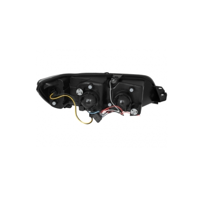 Faros Peugeot 306 97-00 _ 1 Angel Eye De Luz De Posición _ Negro