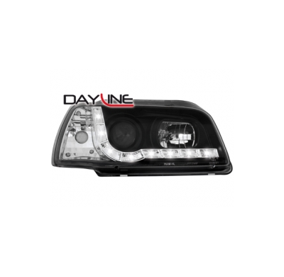 Faros Luz Diurna Renault Clio I 90-96_ Negro