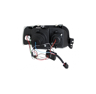 Faros Luz Diurna Renault Clio I 90-96_ _Negro