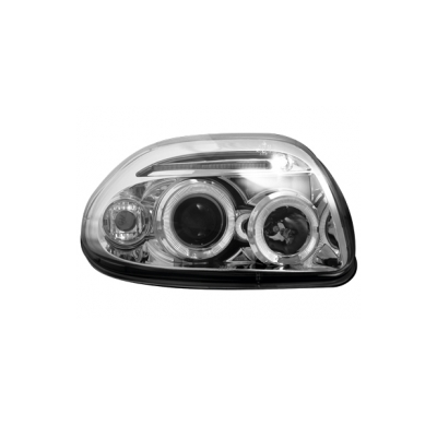 Faros Clio Ii 98-01 _ 2 Angel Eyes De Luz De Posición