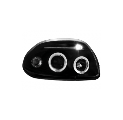 Faros Renault Clio Ii 98-01 _ 2 Angel Eyes De Luz De Posición